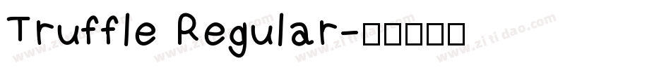 Truffle Regular字体转换